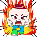 多寶一家人生氣靜態(tài)表情